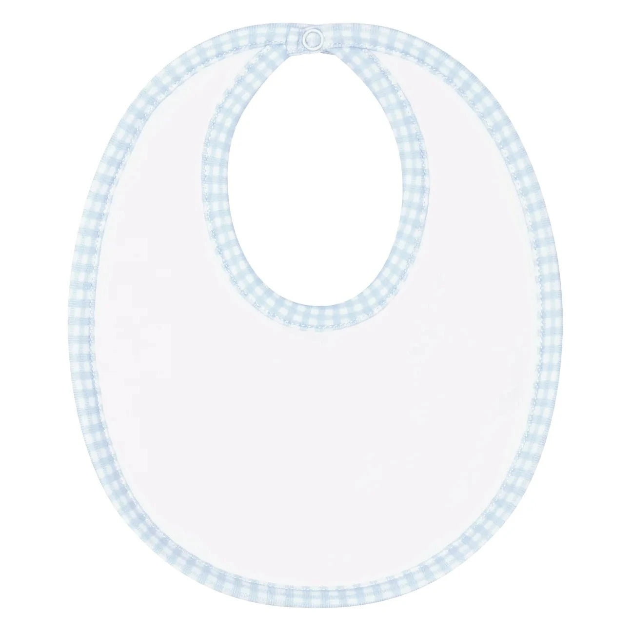 Nellapima Blue Gingham Bib