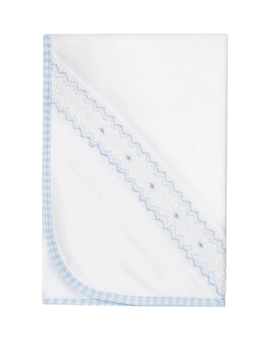 Nellapima Blue Gingham Blanket