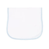 Nellapima Blue Gingham Burp Cloth