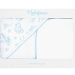 Nellapima Blue Lone Star Toile Towel