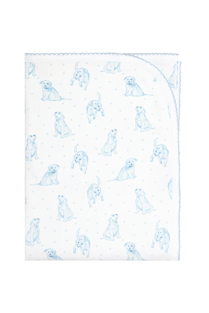 Nellapima Blue Puppy Love Blanket