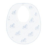 Nellapima Blue Rocking Horse Bib