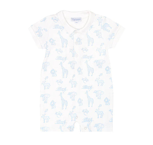 Nellapima Blue Safari Romper