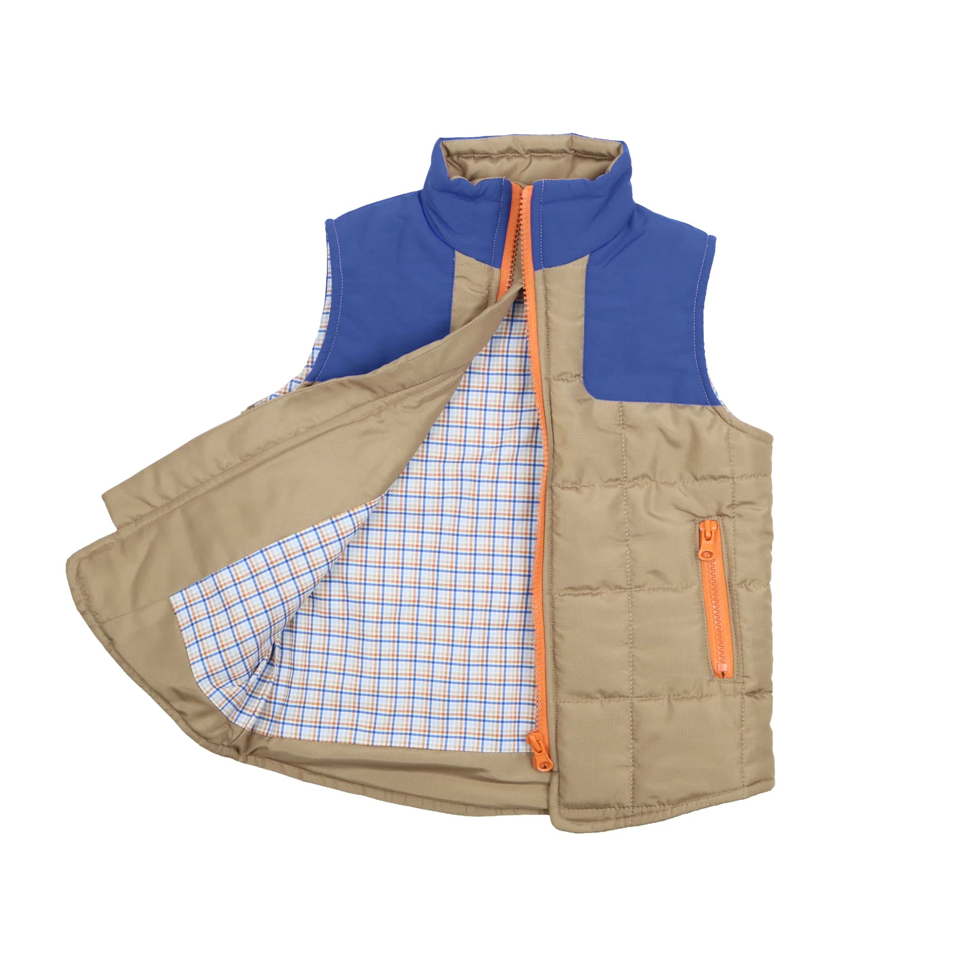 BlueQuail Brazos Plaid Vest