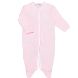 Nella Pima Pink Bubble Baby Footie