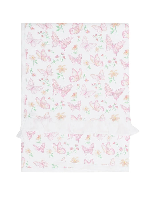 Nellapima Butterflies Print Blanket