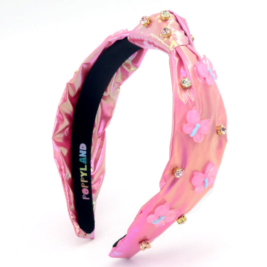 Poppyland Butterfly Knot Headband