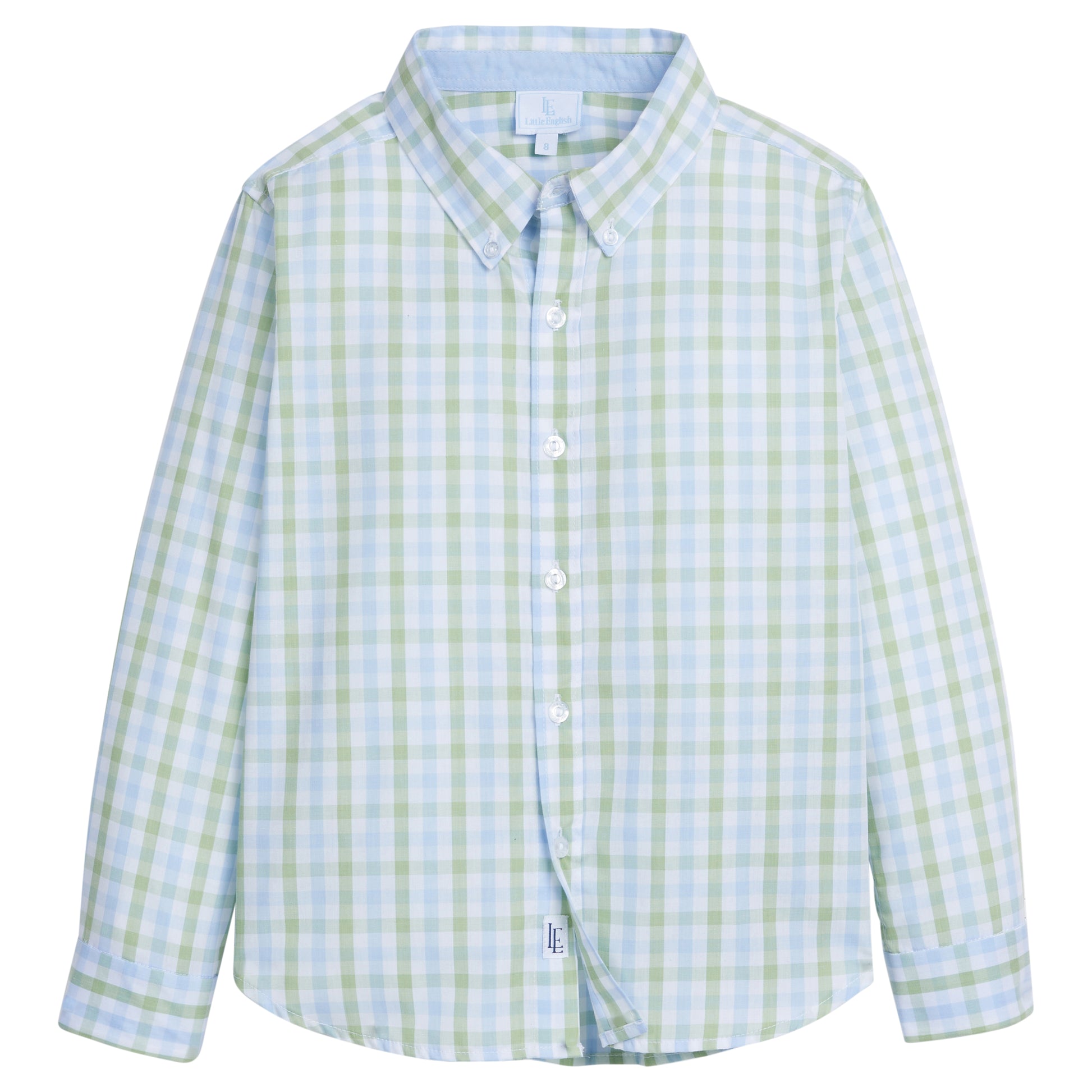 Little English Button Down Shirt - Cheekwood Plaid