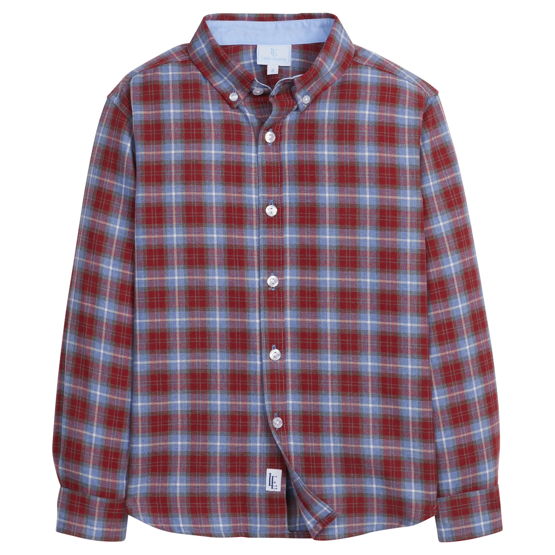 Little English Button Down Shirt - Stafford Plaid