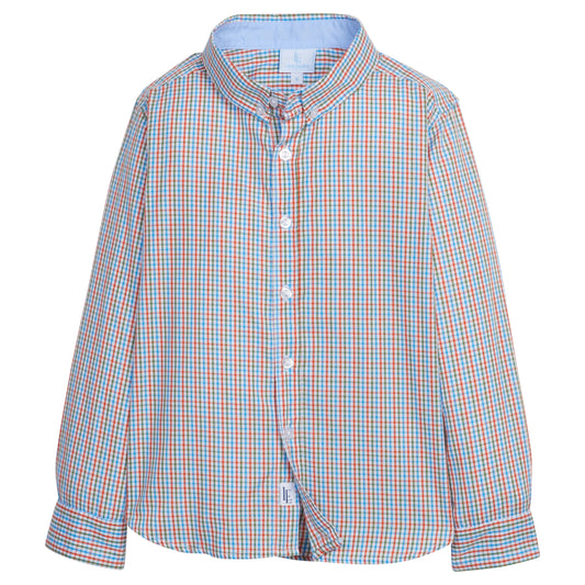 Little English Button Down Shirt - Teton Plaid