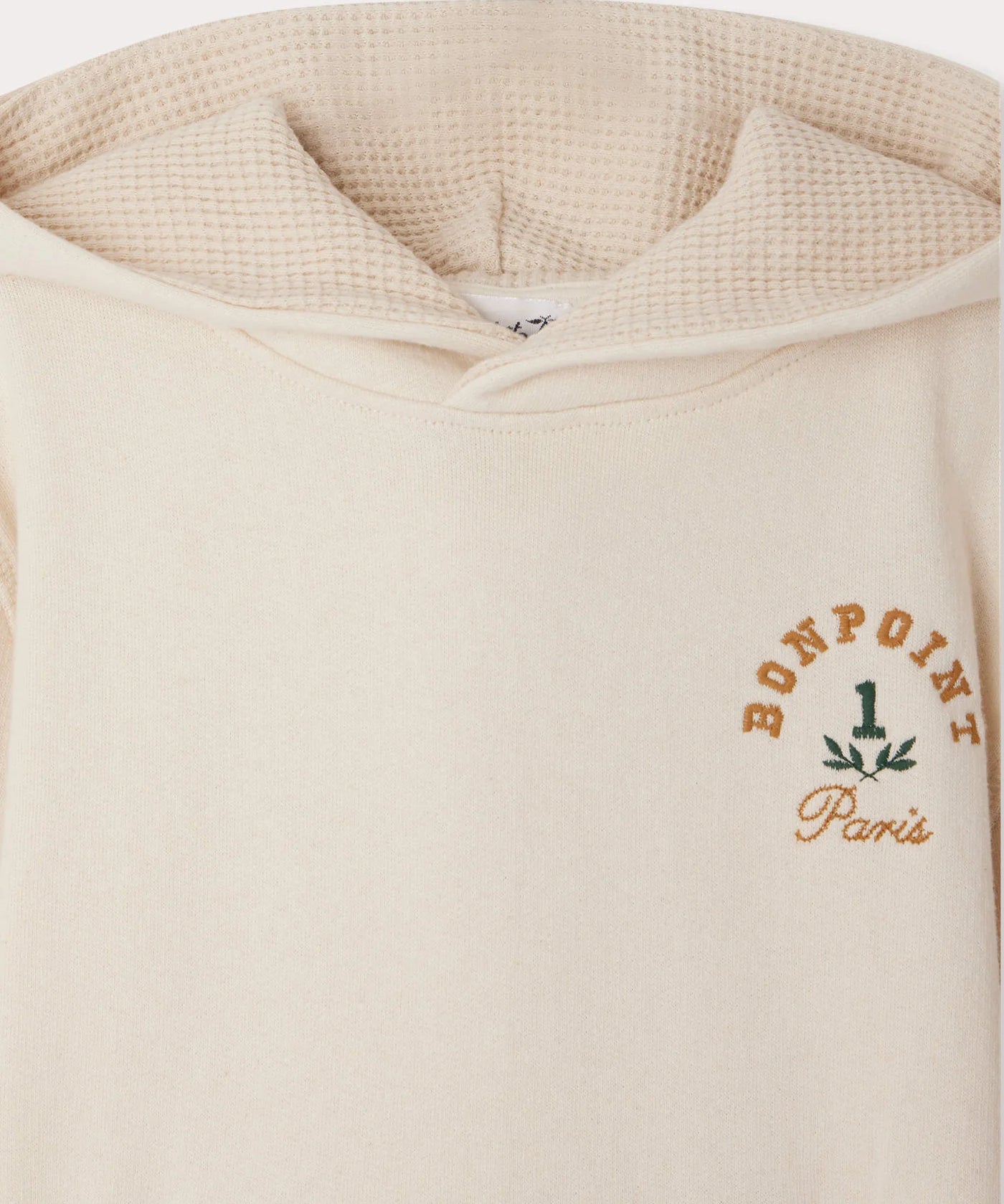 Bonpoint Barack Embroidered Hoodie Sweatshirt