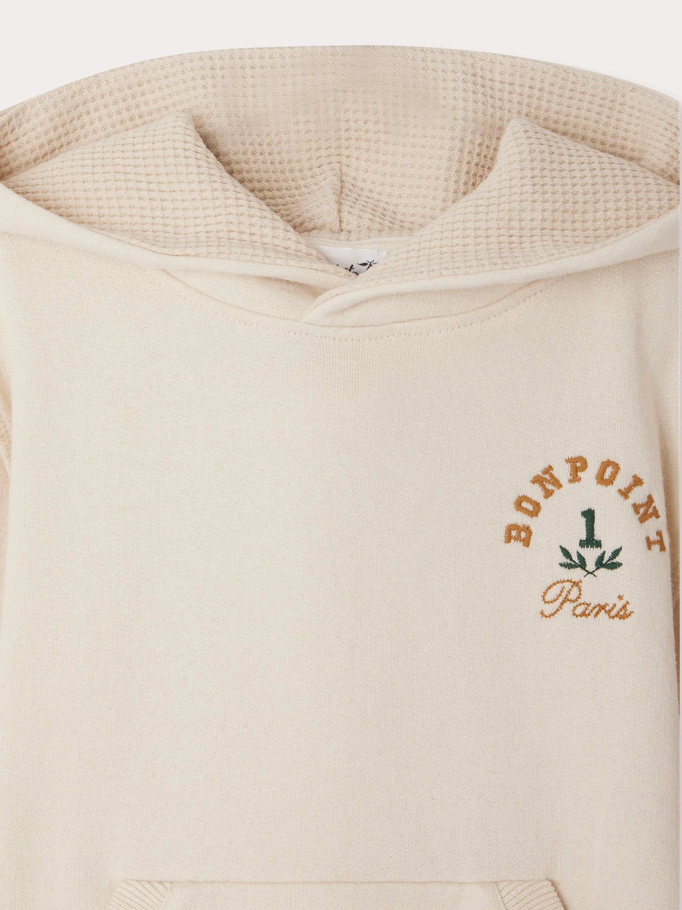 Bonpoint Barack Embroidered Hoodie Sweatshirt