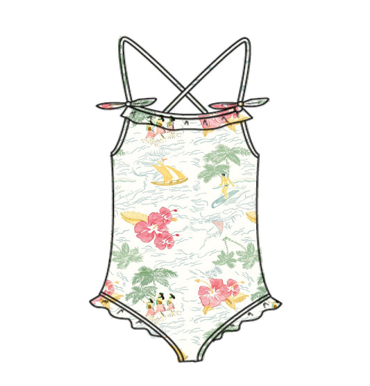 Bonpoint Abbie Printed Swimsuit