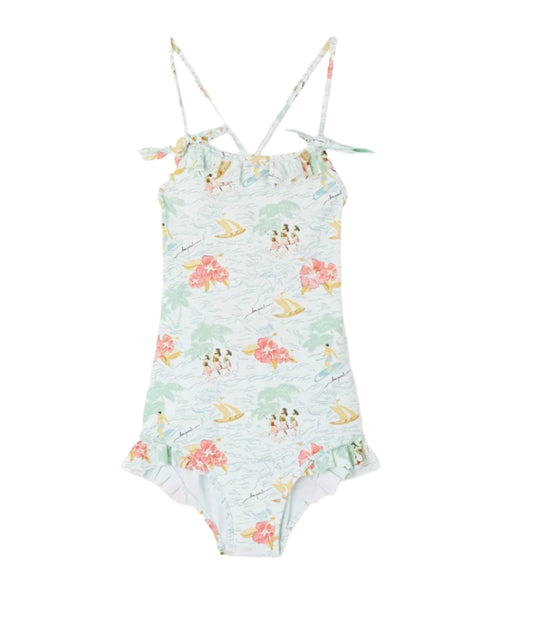 Bonpoint Abbie Printed Swimsuit