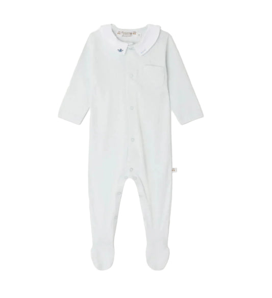 Tilouan Knit Pajamas- Sky Blue