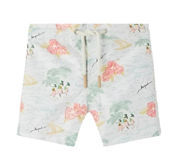 Bonpoint Niagara Printed Swim Shorts