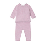 Bonpoint Loana Heathered Pant Set