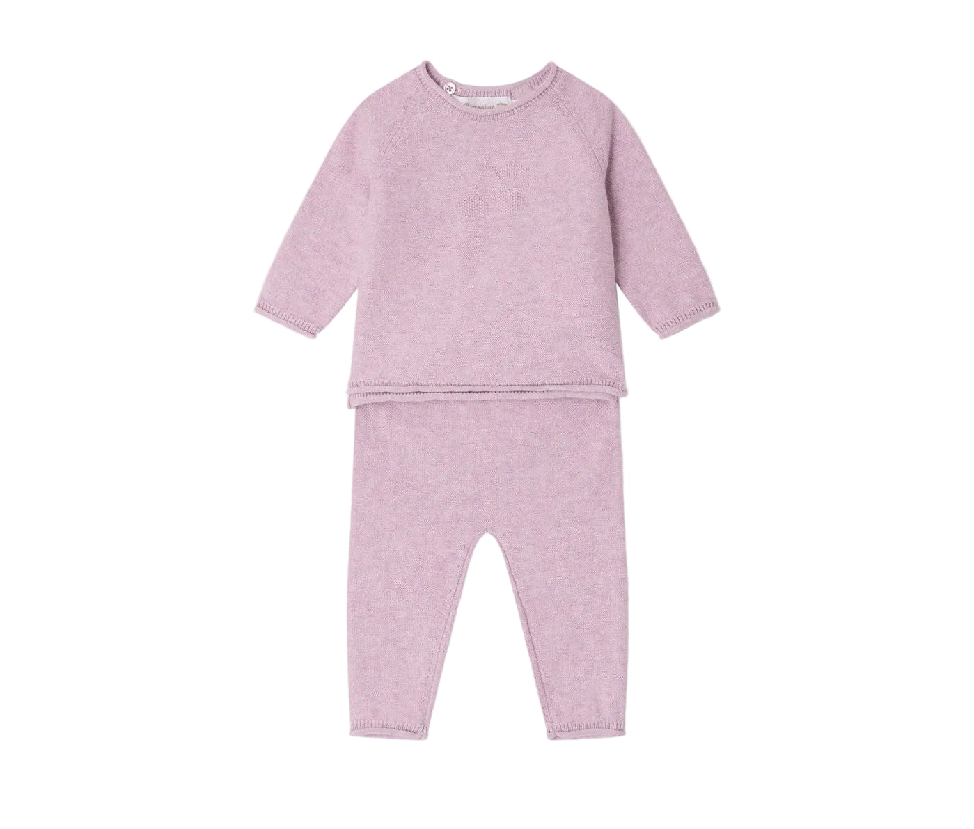 Bonpoint Loana Heathered Pant Set