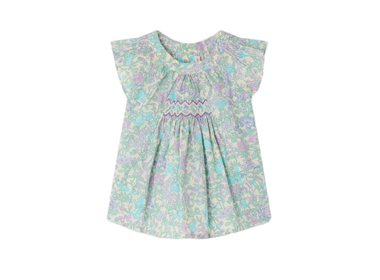 Bonpoint Lauri Liberty Blouse- Light Parma