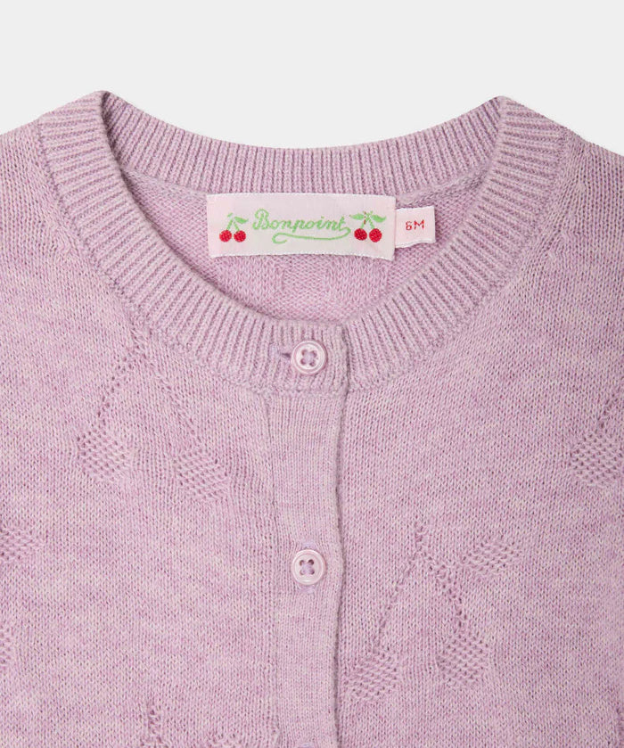 Purple Teyana Cardigan