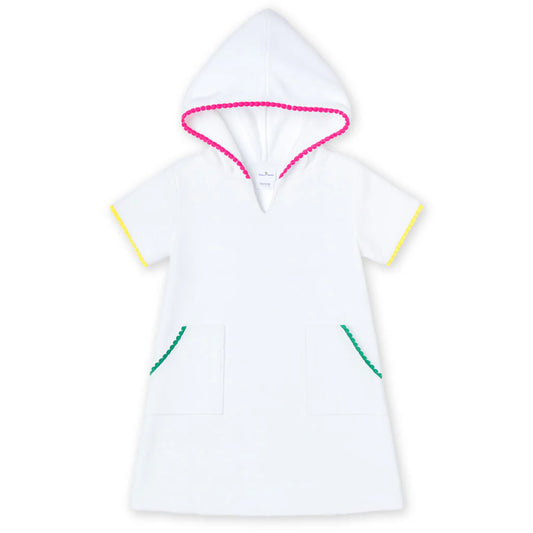 Florence Eiseman Terry Coverup With Pom Poms