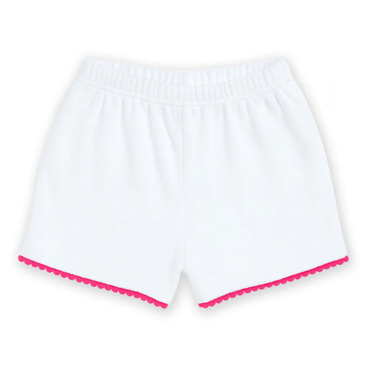 Terry Shorts With Pom Poms