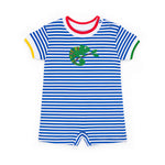 Florence Eiseman Knit Shortall With Lizard