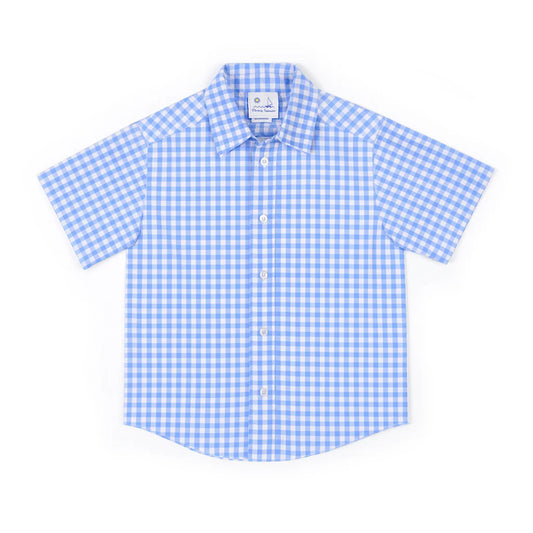 Florence Eiseman Gingham Camp Shirt