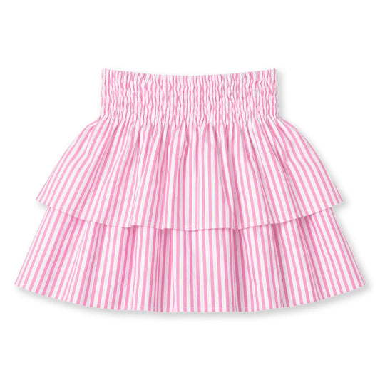 Florence Eiseman Seersucker Skirt With Ruched Waist