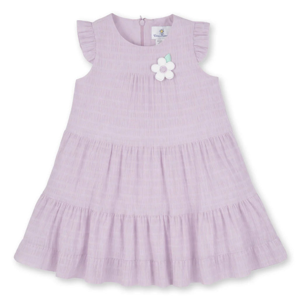 Florence Eiseman Crinkle Lawn Dress With Flower