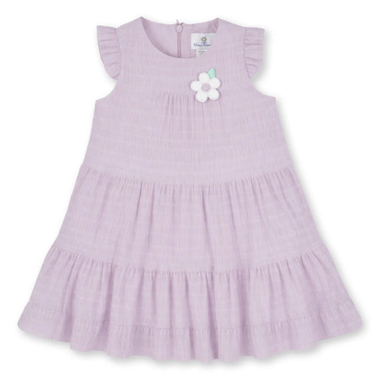 Florence Eiseman Crinkle Lawn Dress With Flower