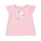 Florence Eiseman Knit Top With Flowers