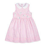 Florence Eiseman Linen-Look Dress With Flowers