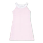 Florence Eiseman Stripe Pique Dress With Side Buttons