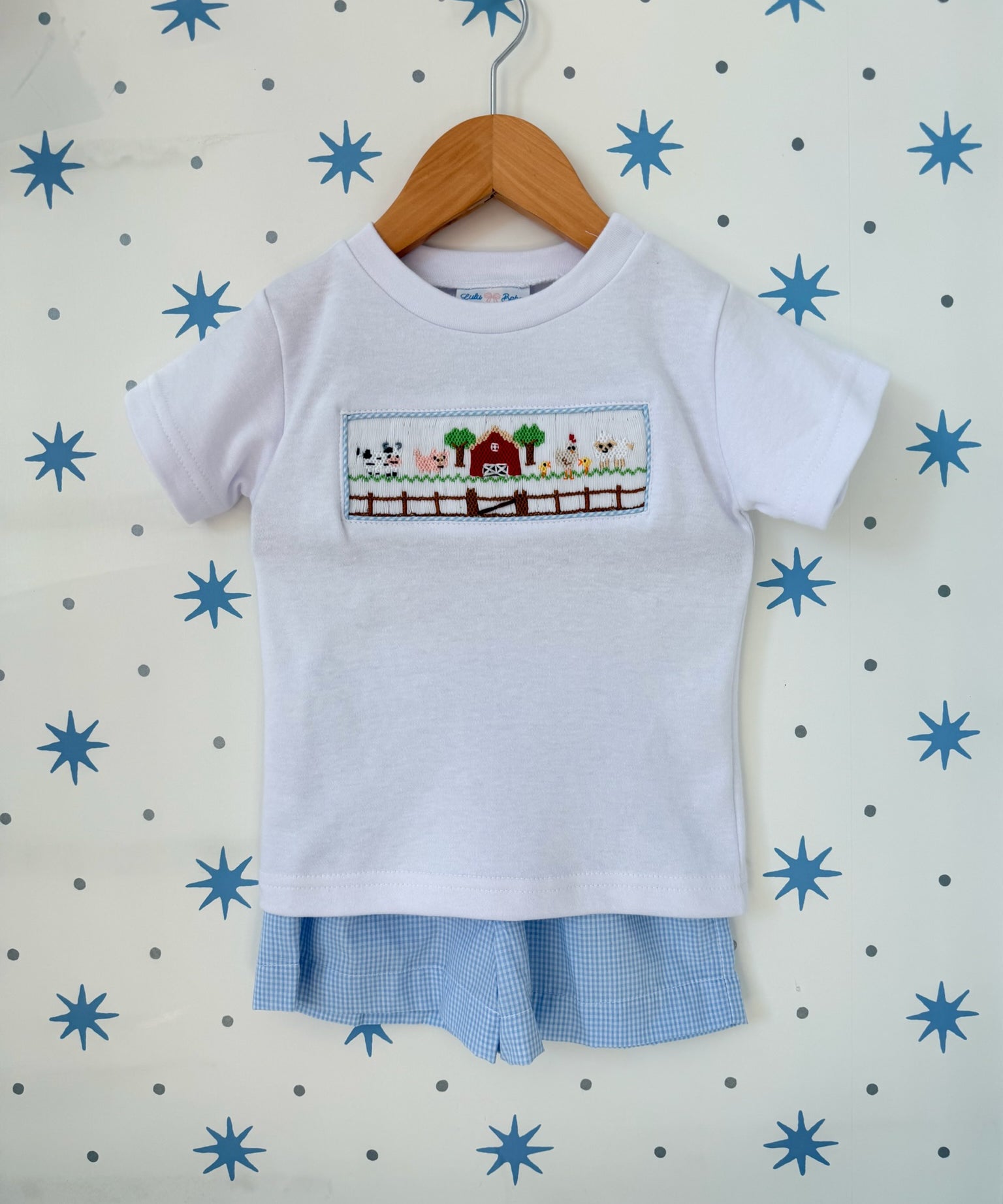 Farm Smocked Short Set