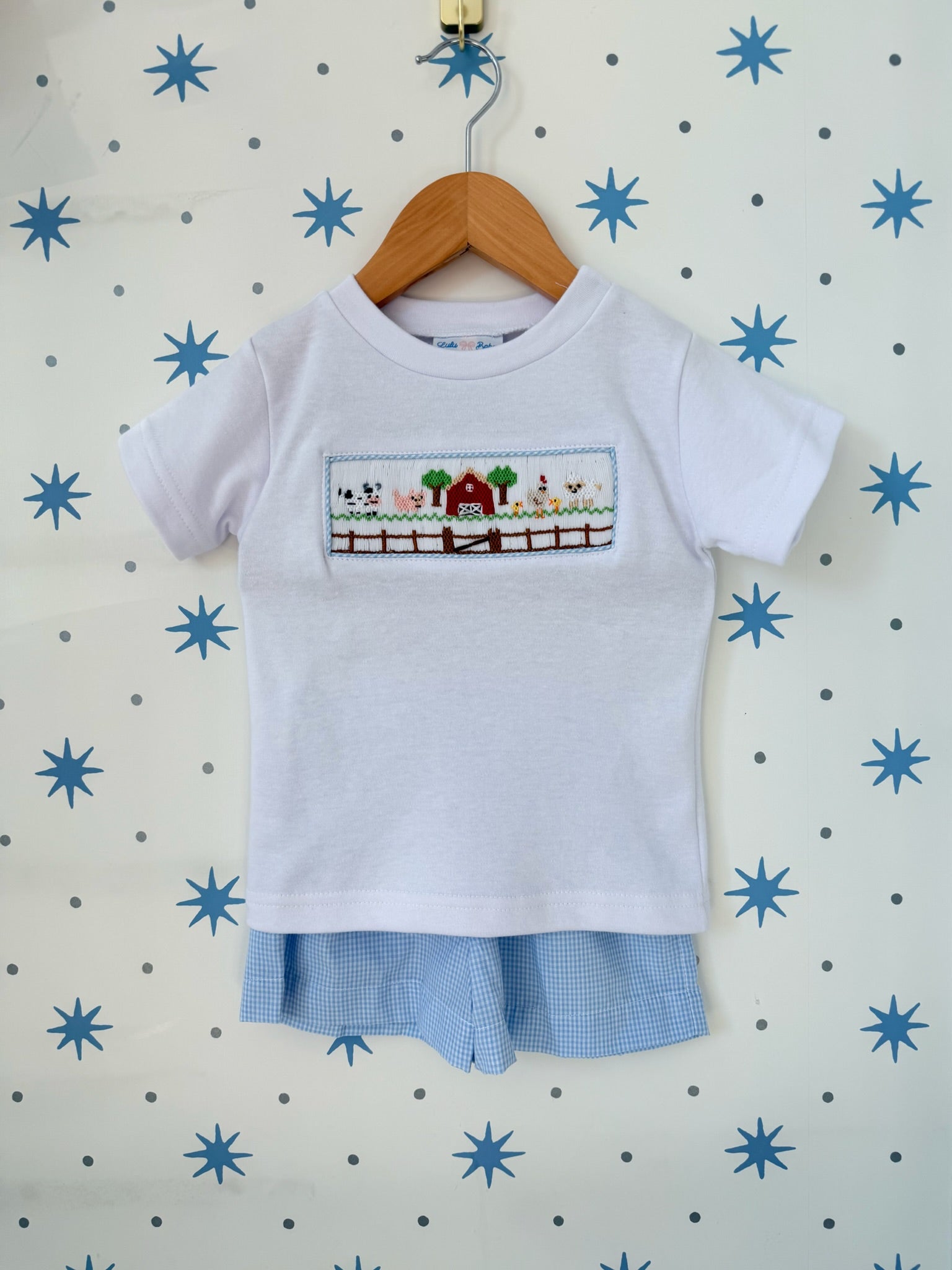 Farm Smocked Short Set
