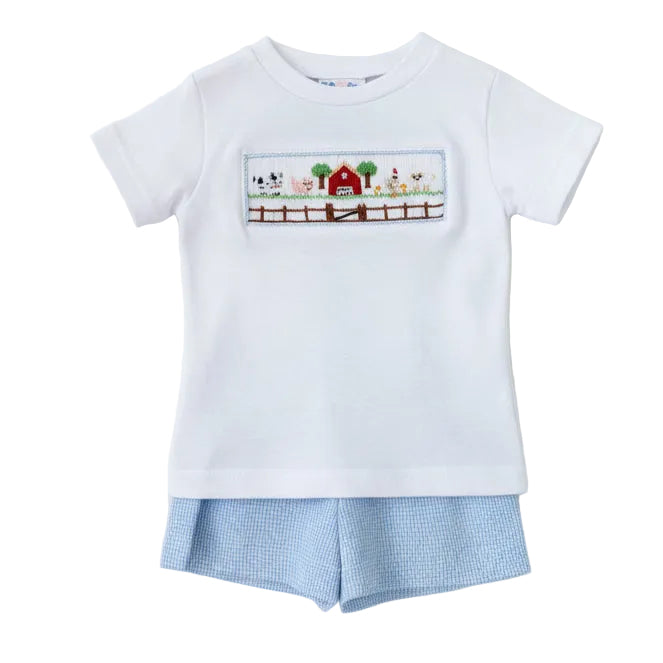 Farm Smocked Short Set