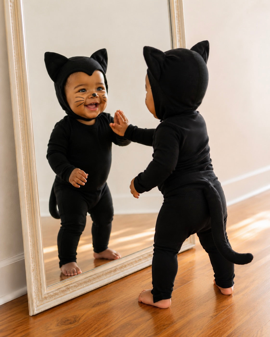 Band of the Wild Baby Black Cat Halloween Costume