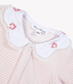 Light Pink Stripe Footie