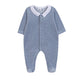 Tartine et Chocolat Blue Stripe Footie