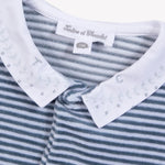 Tartine et Chocolat Blue Stripe Footie