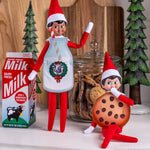 Elf on the Shelf Claus Couture Collection® Bestie Bundle Costume Set- Milk and Cookies