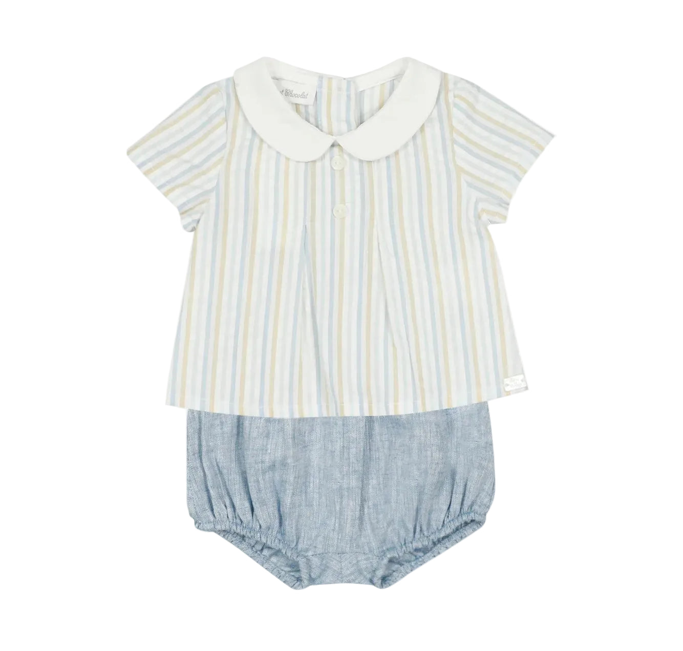 Tartine et Chocolat Celeste Peter Pan Collar Outfit