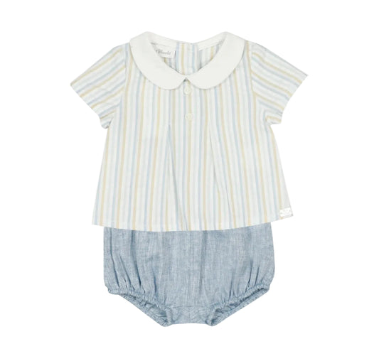 Tartine et Chocolat Celeste Peter Pan Collar Outfit