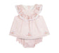 Tartine et Chocolat Pink Gingham Bloomer Set