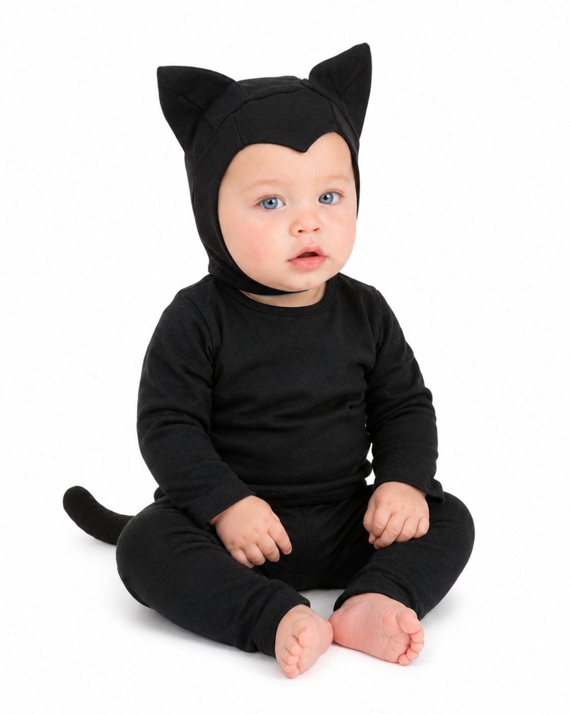 Band of the Wild Baby Black Cat Halloween Costume