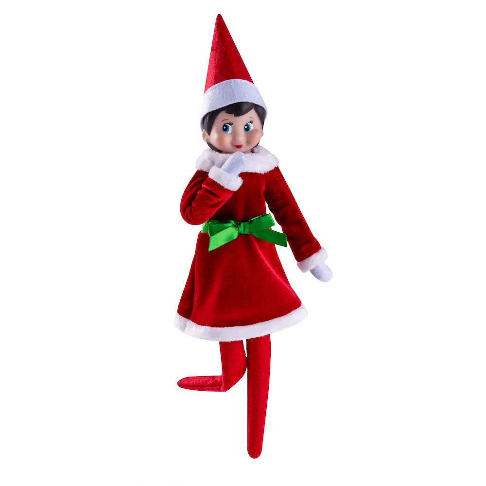 Elf on the Shelf Claus Couture Collection® Sleighing as Santa Party Dress
