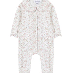 Tartine et Chocolat Ecru Floral Footie