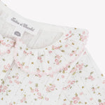 Tartine et Chocolat Ecru Floral Footie