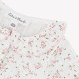 Tartine et Chocolat Ecru Floral Footie